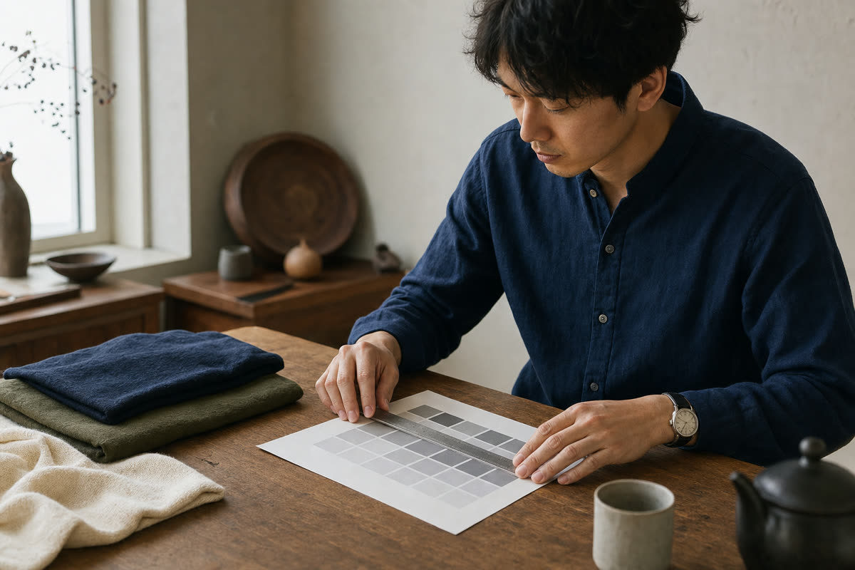 部署ごとの答えを人数つきで並べた、名前のない集計表